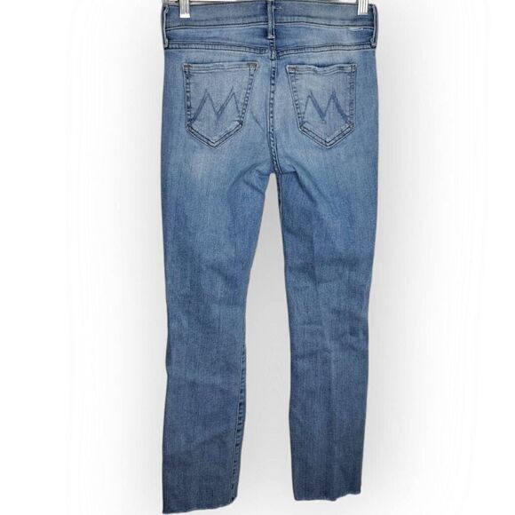 MOTHER Women's Rascal Ankle Snippet Jeans in Wild At Heart Wash size 25 - Picture 6 of 12